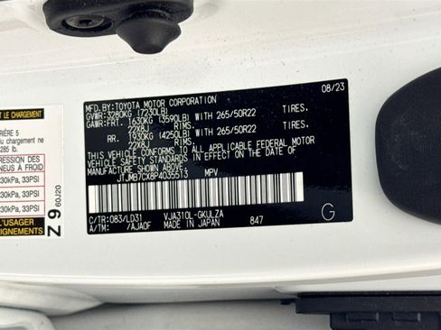 Used 2023 Lexus LX 600 F Sport image 47