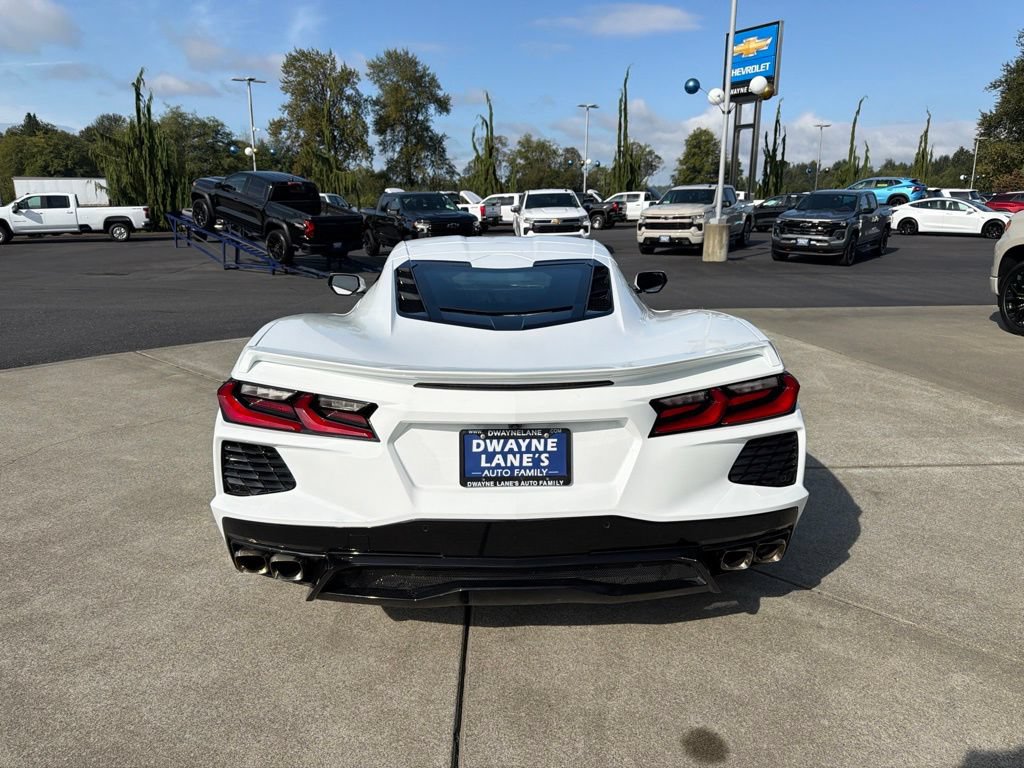 Used 2023 Chevrolet Corvette Stingray Coupe w/ Chrome Exterior Badge Package RWD image 5