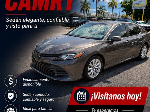 Used 2019 Toyota Camry LE FWD image 1