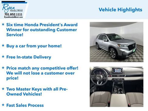 Certified 2025 Honda Pilot Touring image 5