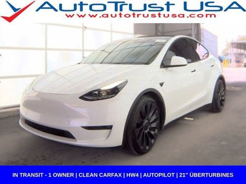 Used 2024 Tesla Model Y Performance AWD/4WD image 1