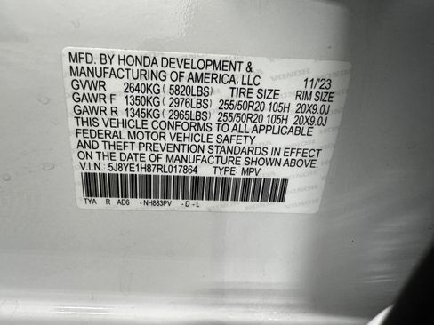 Certified 2024 Acura MDX SH-AWD w/ Advance Package image 43