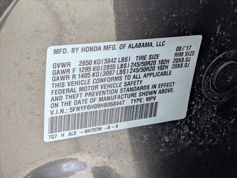 Used 2017 Honda Pilot Elite image 27