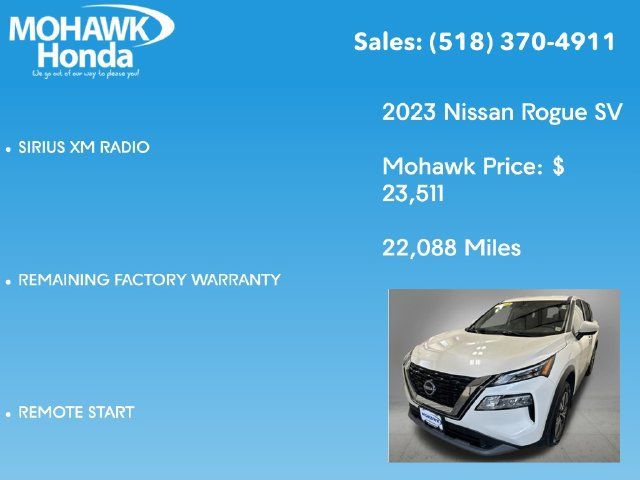 Used 2023 Nissan Rogue SV AWD/4WD image 14