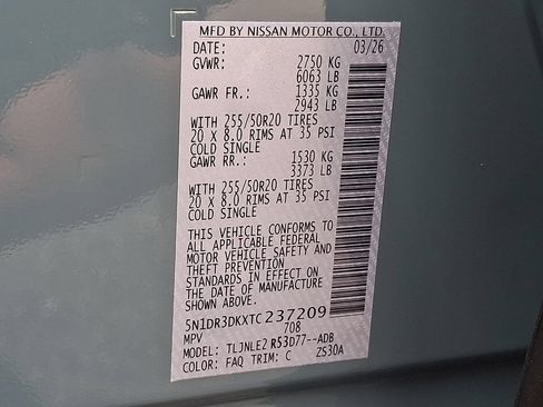 Used 2026 Nissan Pathfinder Platinum AWD/4WD image 28