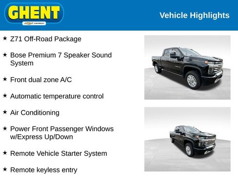 Used 2022 Chevrolet Silverado 3500 High Country w/ Z71 Off-Road Package image 2