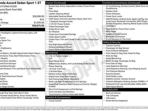 Used 2022 Honda Accord Sport image 30