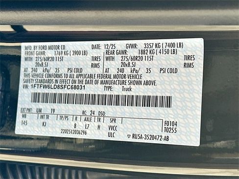 New 2025 Ford F150 King Ranch w/ FX4 Off-Road Package image 21