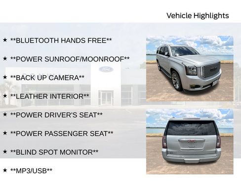 Used 2017 GMC Yukon Denali w/ Open Road Package AWD/4WD image 6
