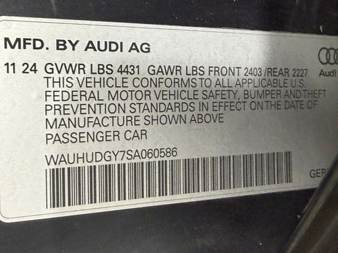 Used 2025 Audi A3 2.0T Premium Plus w/ Premium Plus Package AWD/4WD image 21
