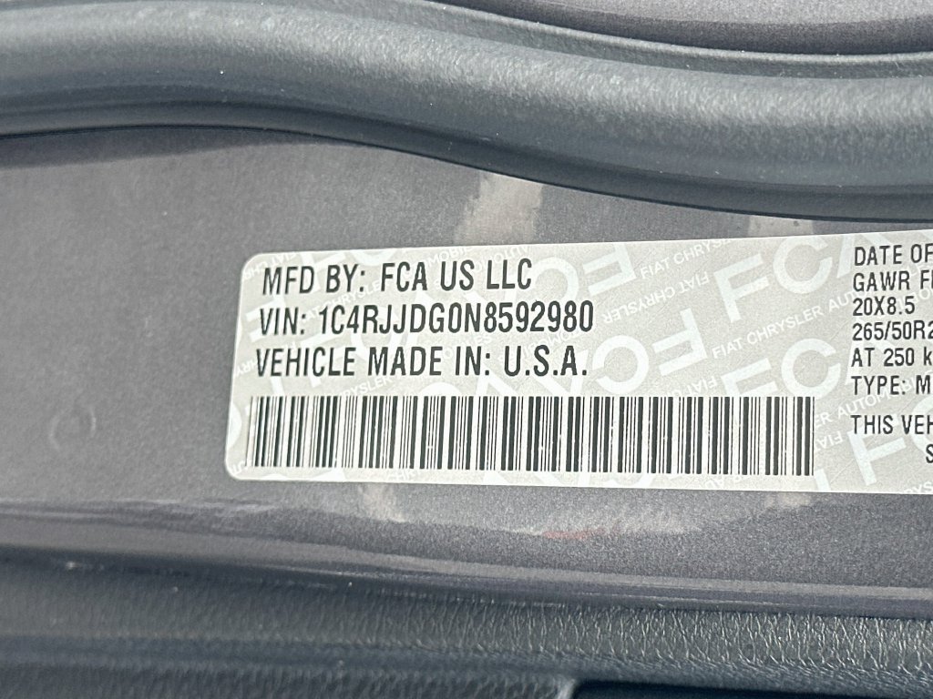 Used 2022 Jeep Grand Cherokee L Overland RWD image 35