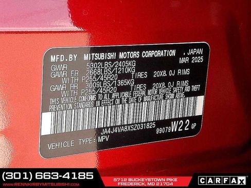 New 2025 Mitsubishi Outlander SE image 22