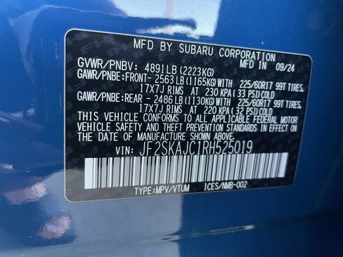 Used 2024 Subaru Forester Wilderness w/ Convenience Package image 11