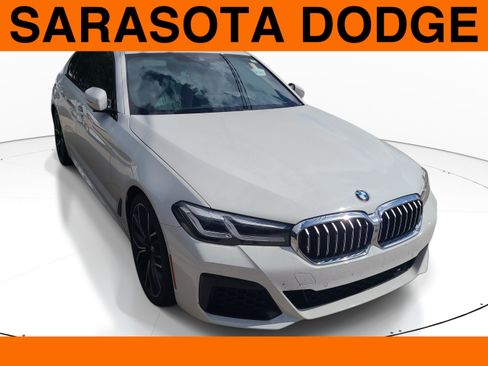 Used 2021 BMW 540i w/ M Sport Package RWD image 1
