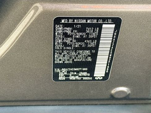 Used 2021 INFINITI QX80 Luxe image 37