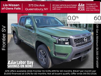 New 2026 Nissan Frontier SV w/ SV Convenience Package