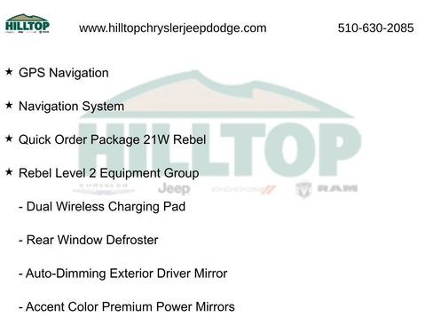 New 2026 RAM 1500 Rebel w/ Rebel Level 2 Equipment Group image 5