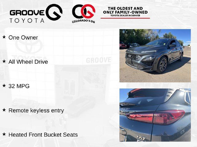 Used 2022 Hyundai Kona N Line AWD/4WD image 4