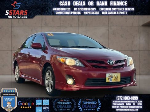 Used 2011 Toyota Corolla S FWD image 1