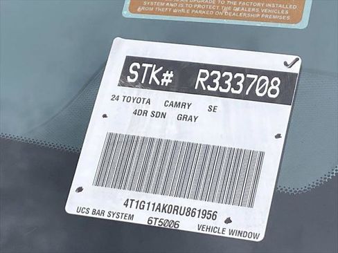 Certified 2024 Toyota Camry SE FWD image 36