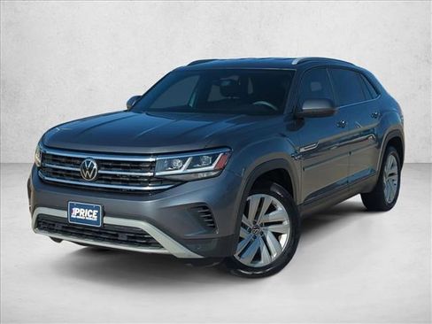 Used 2021 Volkswagen Atlas Cross Sport SE w/ V6 Towing Package image 1