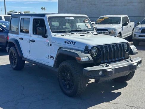 Used 2021 Jeep Wrangler Unlimited Sport image 1