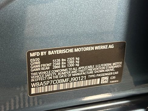 Used 2021 BMW 330e w/ Convenience Package image 35