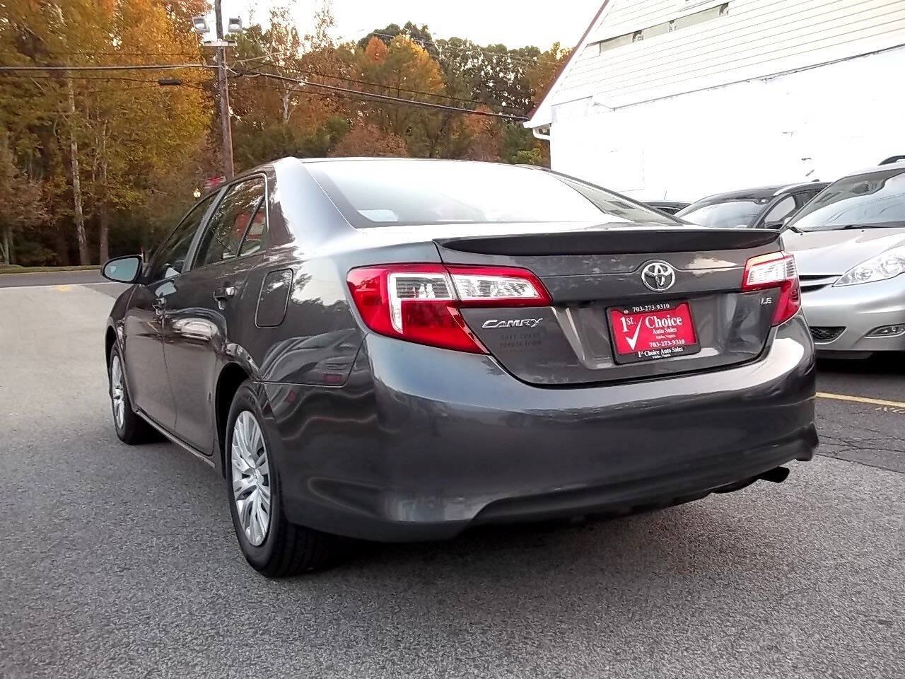 Used 2014 Toyota Camry LE FWD image 3