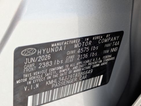 New 2026 Hyundai Sonata SEL FWD image 37