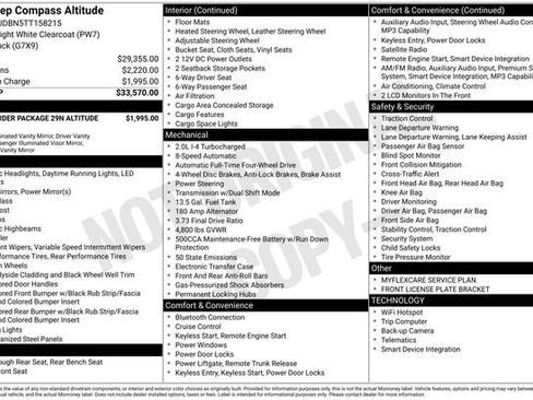 New 2026 Jeep Compass Latitude AWD/4WD image 18