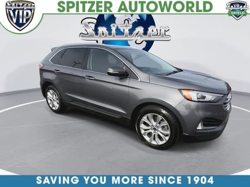 Used 2021 Ford Edge Titanium w/ Class II Trailer Tow Package AWD/4WD image 2