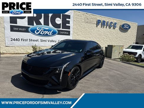 Used 2026 Cadillac CT5 V w/ LPO, ONYX Package RWD image 1
