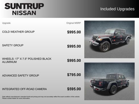 Used 2020 Jeep Gladiator Rubicon w/ Dual Top Group image 21