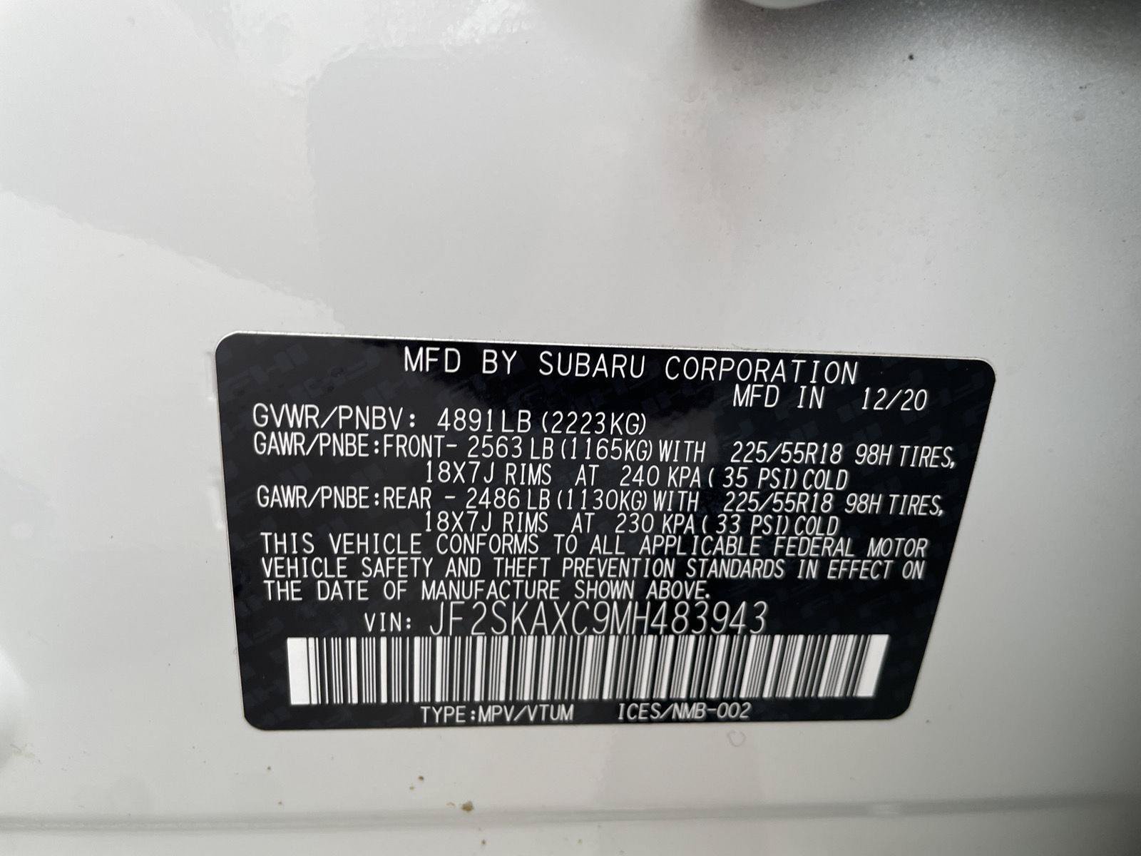 Used 2021 Subaru Forester Touring w/ Popular Package #2 AWD/4WD image 31