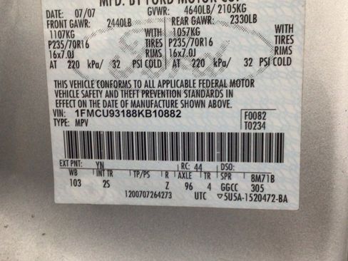 Used 2008 Ford Escape XLT image 33