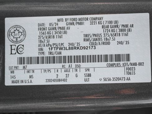 Used 2024 Ford F150 XLT image 35