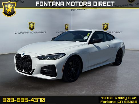 Used 2021 BMW 430i Coupe w/ M Sport Package RWD image 1
