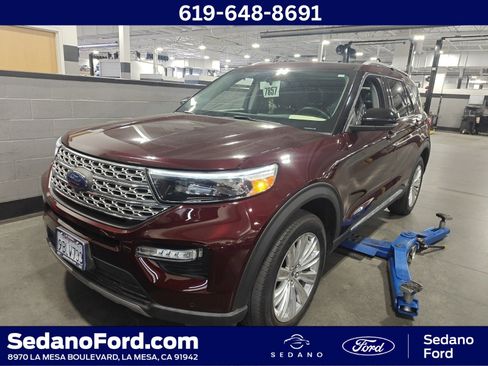 Used 2022 Ford Explorer Limited w/ Hybrid Equipment Group 310A image 1