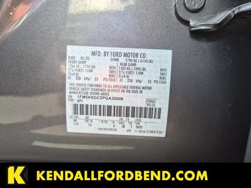 Certified 2023 Ford Explorer ST w/ Equipment Group 401A AWD/4WD image 49