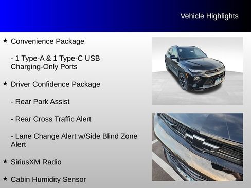 Used 2021 Chevrolet TrailBlazer RS w/ Convenience Package image 12