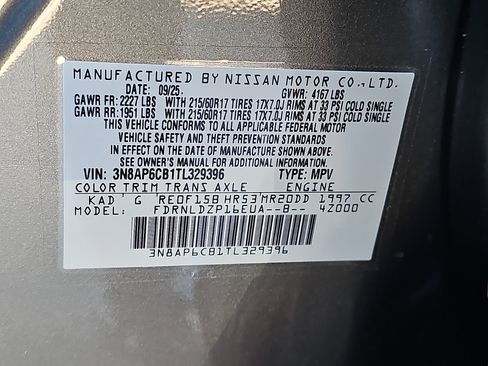 Used 2026 Nissan Kicks SV w/ Charging Package AWD/4WD image 27