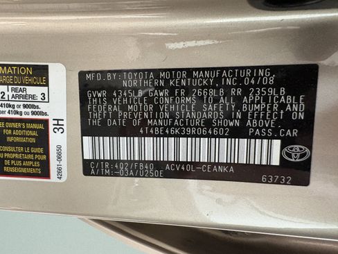 Used 2009 Toyota Camry LE FWD image 29