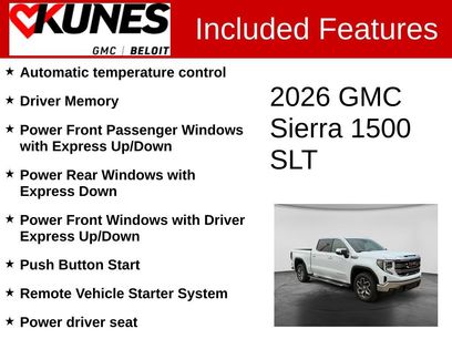New 2026 GMC Sierra 1500 SLT w/ SLT Premium Package