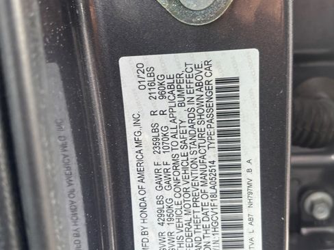 Used 2020 Honda Accord LX image 33