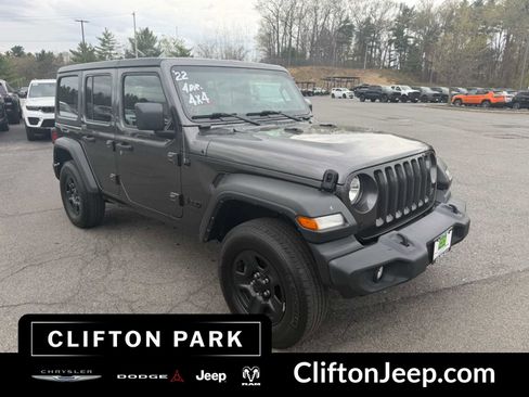 Used 2022 Jeep Wrangler Unlimited Sport AWD/4WD image 3