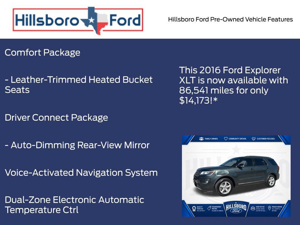 Used 2016 Ford Explorer XLT FWD image 6