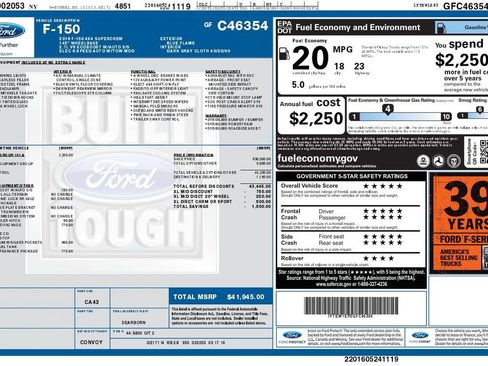Used 2016 Ford F150 XL w/ Equipment Group 101A Mid AWD/4WD image 6