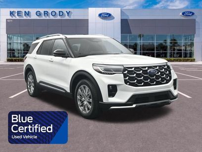 Certified 2025 Ford Explorer Platinum