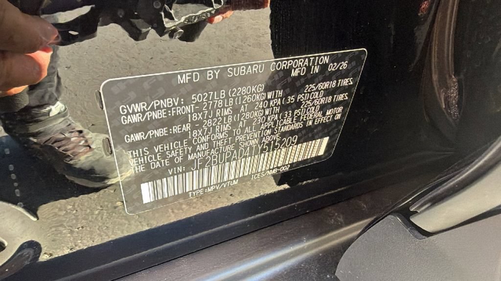 New 2026 Subaru Outback Premium AWD/4WD image 56