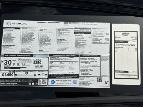 New 2026 Buick Envista Sport Touring w/ Convenience I Package FWD image 33